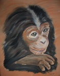Affe für Simone