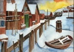 Winter im Hafen